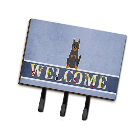 Carolines Treasures Beauce Shepherd Dog Welcome Leash or Key Holder BB5661TH68